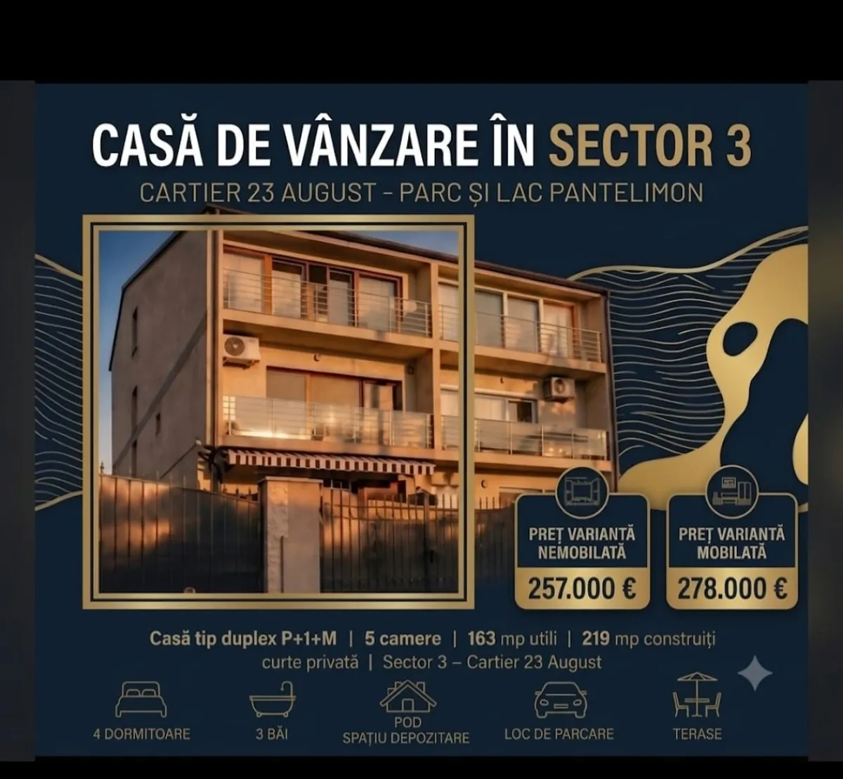 Sector 3 Cartier 23 August Bucuresti