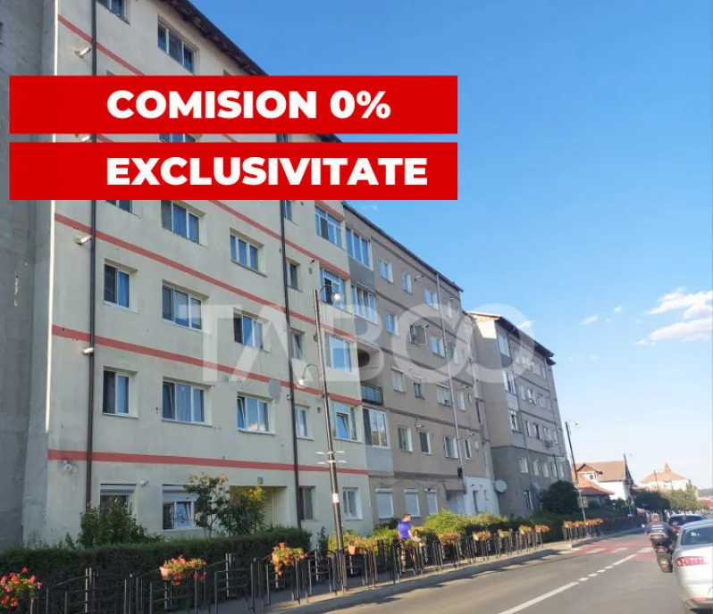 Apartament cu 3 camere in Grigorescu cu 2 balcoane etaj 1 la