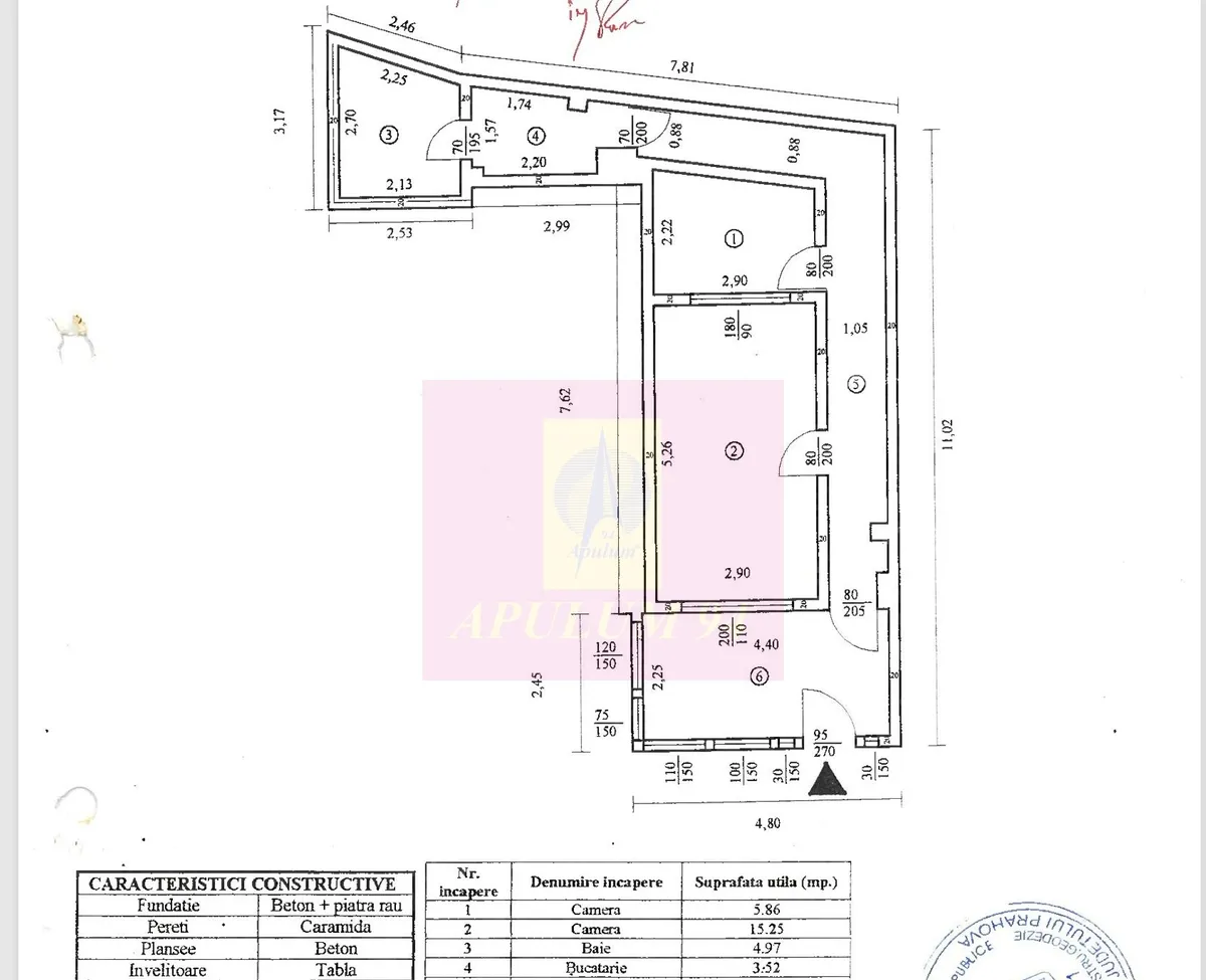 Apartament cu 2 camere de vanzare in Sinaia - Cartierul Furnica