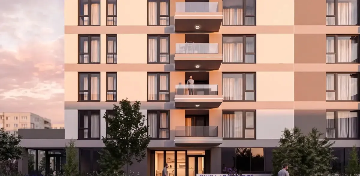 Ghica Apartments faza ll garsoniera in ansamblu nou
