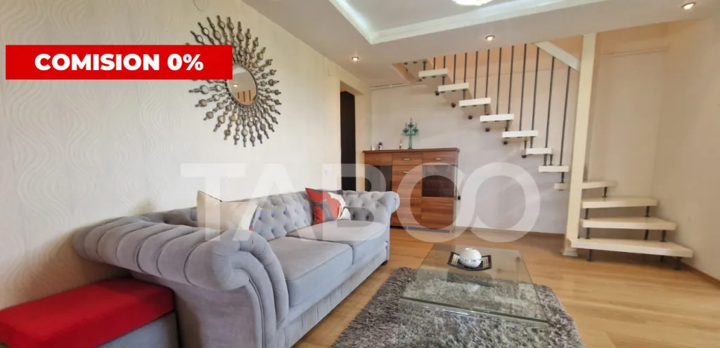 Apartament 4 camere 100 mp utili de vanzare in Sibiu zona St