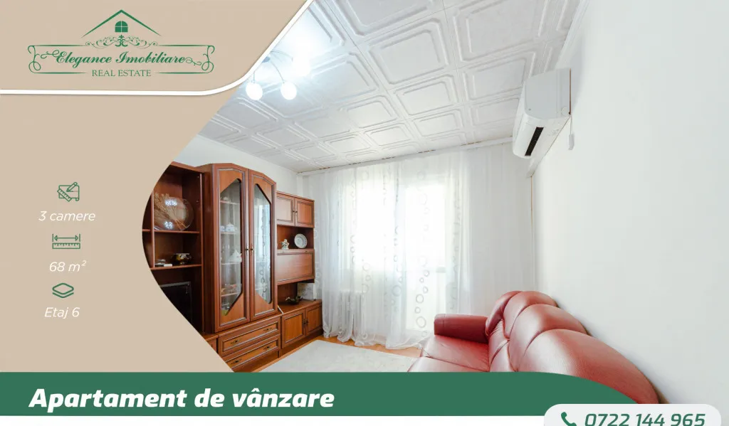 Apartament 2 camere cu centrala zona Ultracentrala Arad