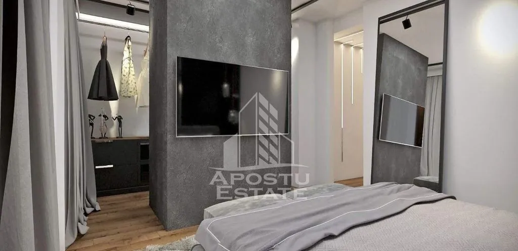 Penthouse superb cu 3 camere si terasa mare in Timisoara