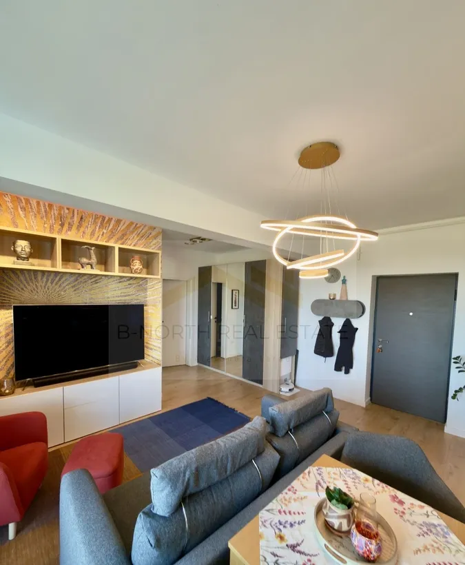 City Nord Tunari apartament 3 camere premium orientare sud 2 bai 1 parcare