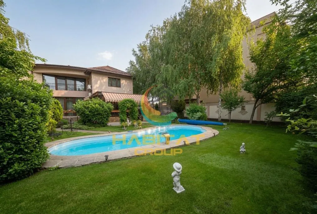 Vila exclusivista S P 1 500 mp su Piscina Smart Home Popesti Leordeni