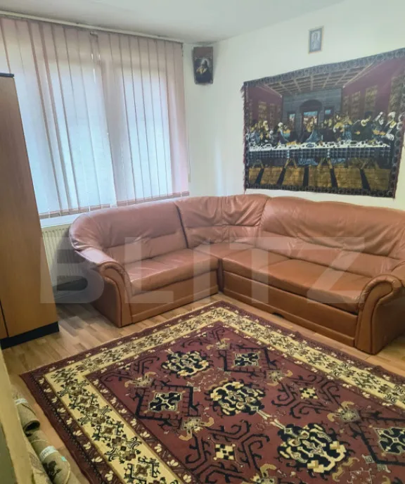 Apartament 2 camere semidecomandat parter inalt 50 mp zo