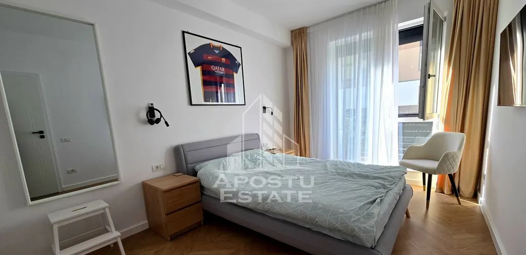 Apartament nou de vanzare 2 camere si gradina mobilat Ciarda Rosie