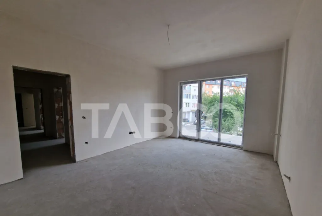 Apartament decomandat 3 camere 2 bai 83 mpu 2 balcoane Sibiu