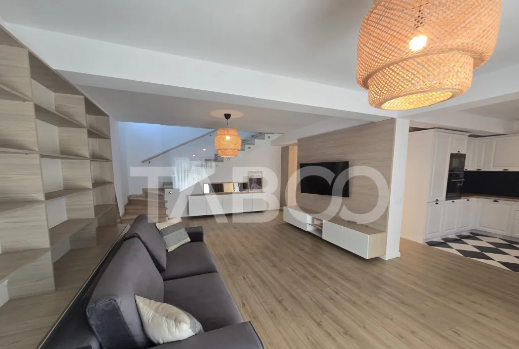 Casa de inchiriat 144 mpu 5 camere 2 bai 2 locuri parcare Se