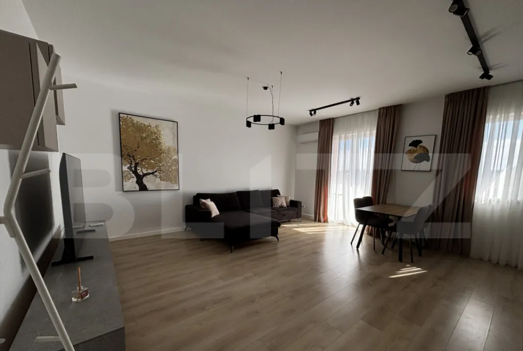 Apartament modern 2 camere incalzire in pardoseala 55