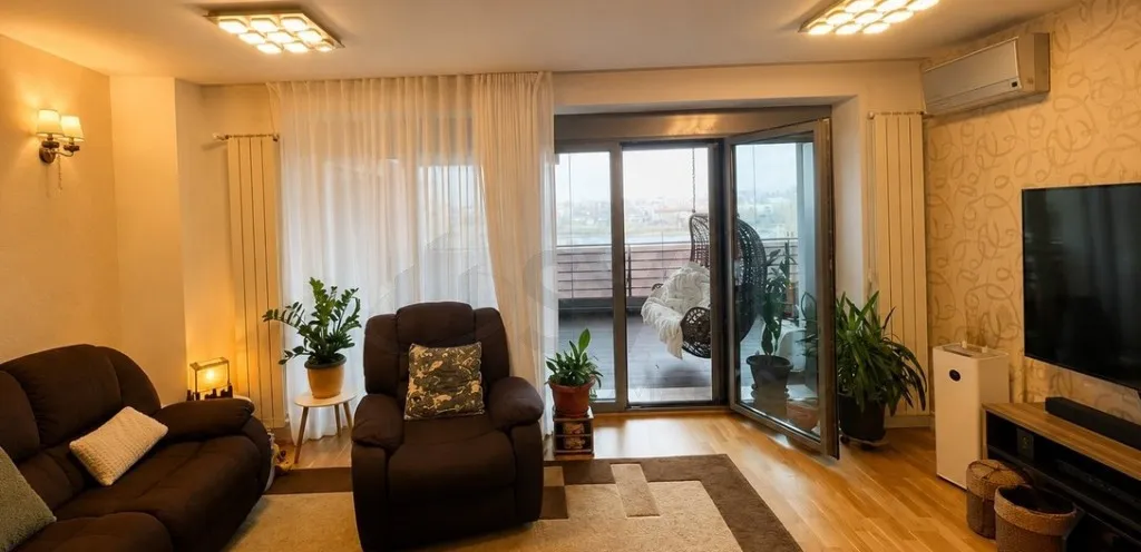 Apartament Baneasa 4 camere mobilat utilat in complex pazit