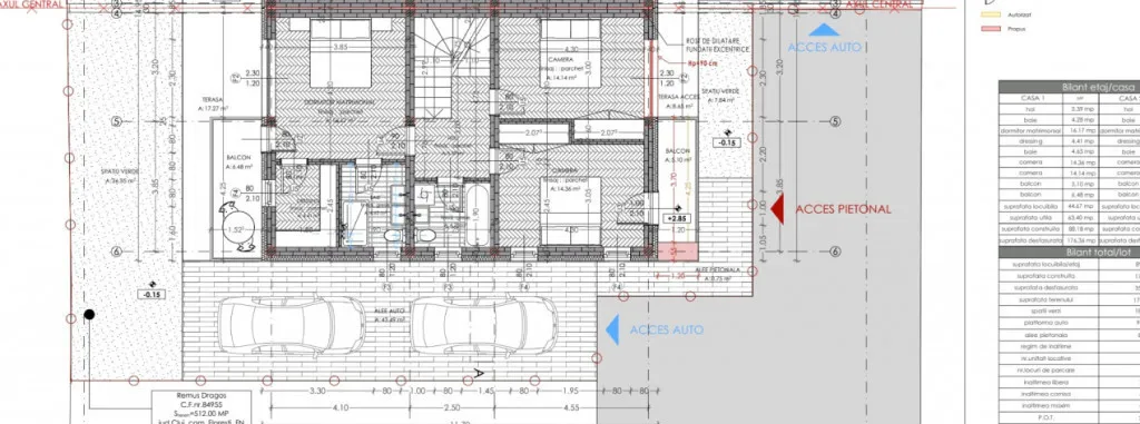 Apartament 3 camere 69 6 mp Zona Calea Baciului Cluj Napo