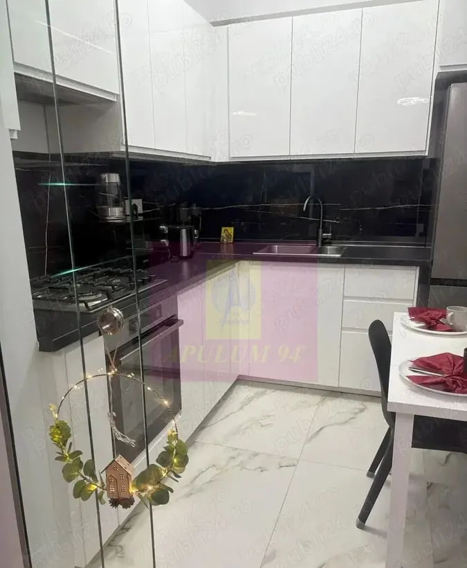 Apartament 2 camere mobilat de lux terasa generoasa Unirii