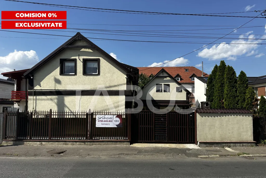 Casa de vanzare acces auto in curte pe malul Cib