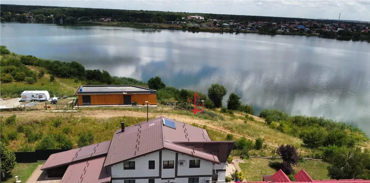 Cernica Vila pe malul Lacului Cernica Teren 1 151 mp 4 dormitoare Vedere panoramica