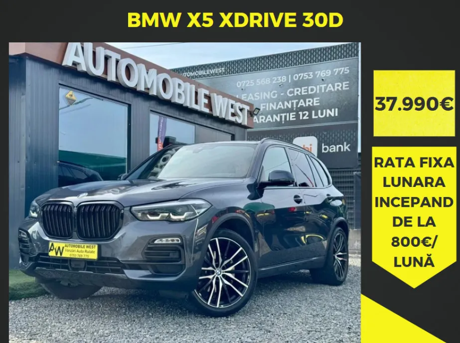 BMW X5 xDrive30d 37 990 eur