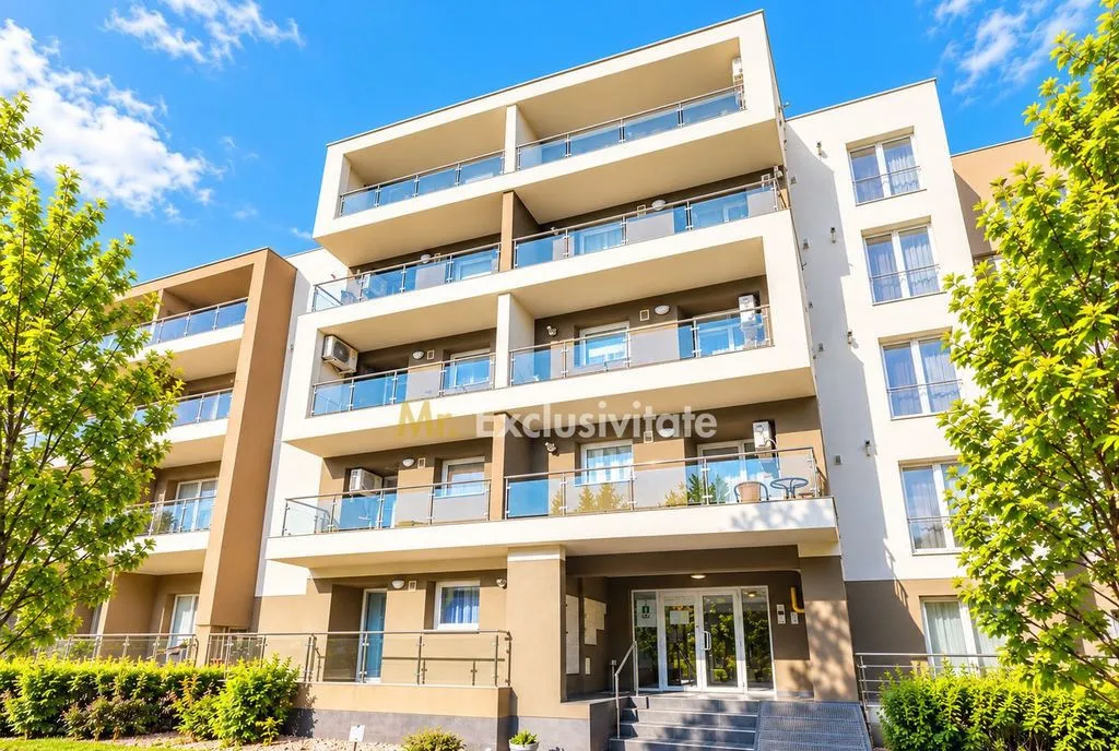 Apartament 3 camere 75 mp utili balcon Airport Residence Otopeni