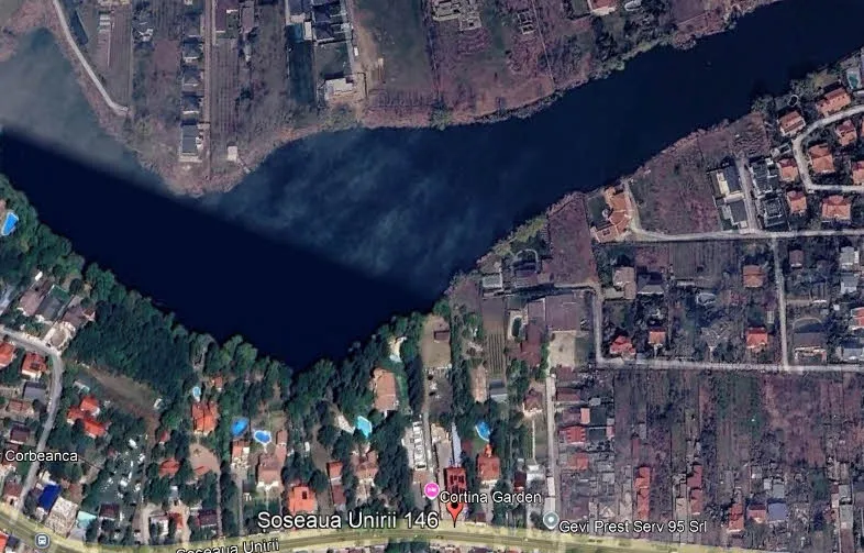 Ilfov Teren Premium 1 700 mp cu deschidere la lac in Corbeanca
