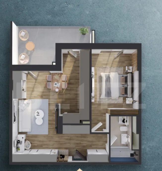 Garsoniera de vanzare 35 80 mp demisol inalt zona Fagar