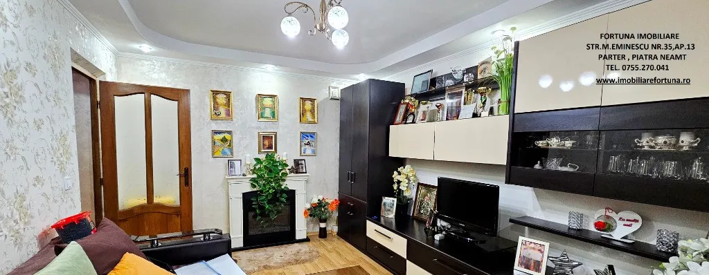 Apartament 3 camere mobilat utilat 2 locuri parcare zona Scoala nr 2