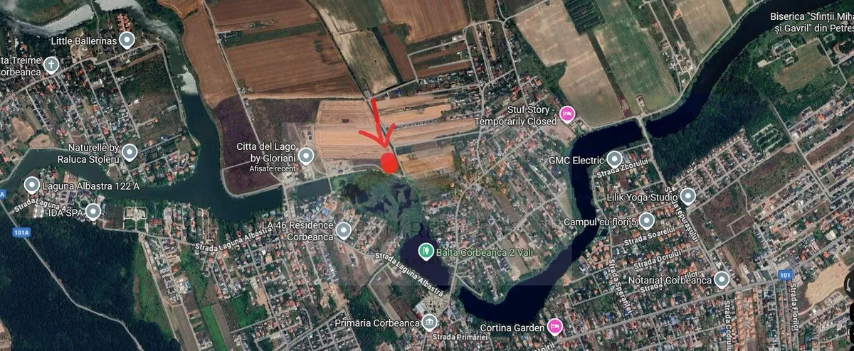 Parcela Intravilana cu Vedere Superba la Lac Investitie de Top in Corbeanca