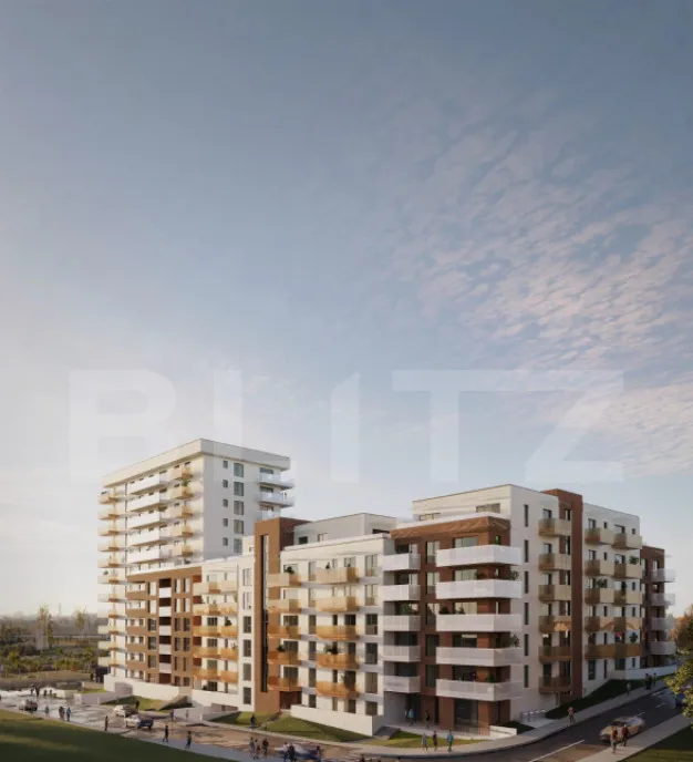 Exclusivitate 2 Camere Gradina 57 mp Imobil nZEB Dambul