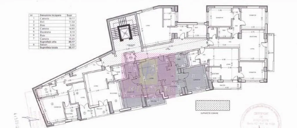 Apartament 3 camere in zona Nerva Traian bloc nou Centrala proprie