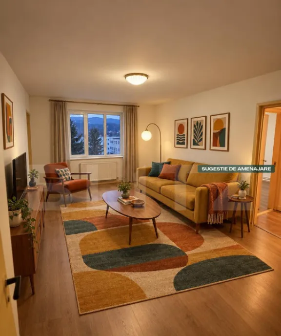 Apartament 2 camere spatios Calea Bucuresti 50mp