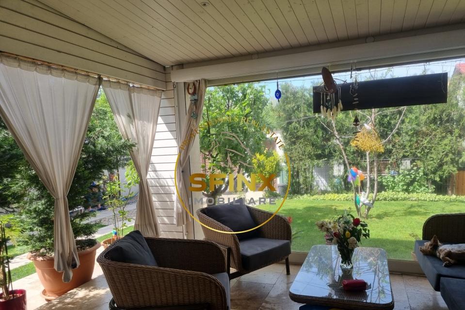 Langa Parcul Bazilescu vila bine construita curte frumoasa strada linistita