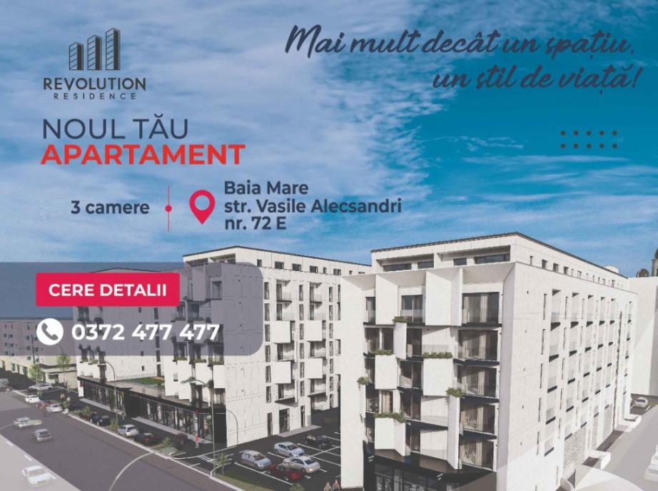 New Apartamente 3camere Vasile Alecsandri 72E Baia Mare