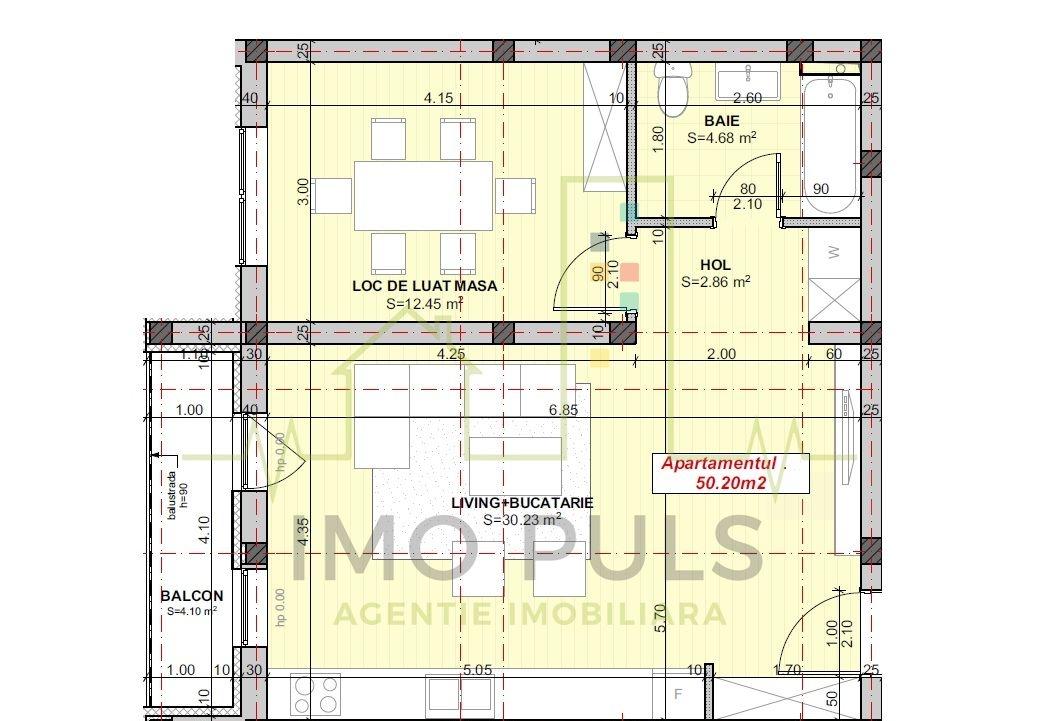 Etaj 1 sau Etaj 2 cu spatiu in pod Bloc nou 2025