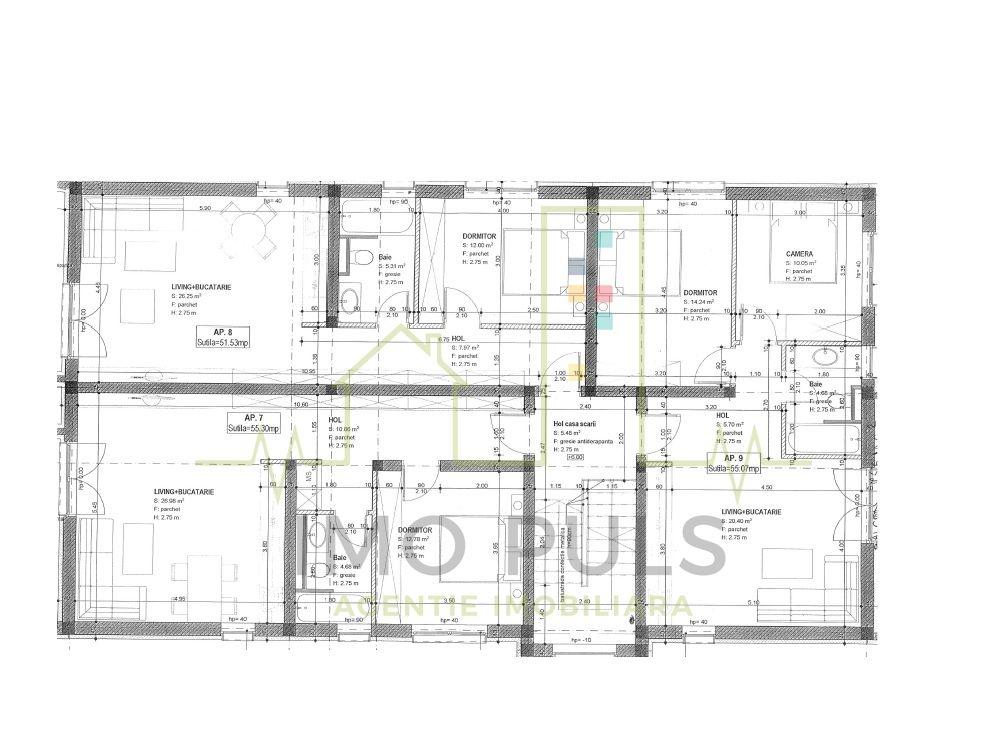 Timisoara 3 Camere Braytim Bloc nou 2024