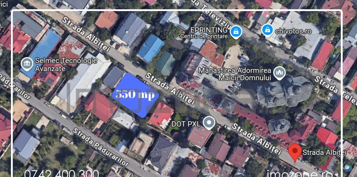 Albitei 550 mp D 24 63 m L1a S P 2 M cut 45 cu obtinut intre case