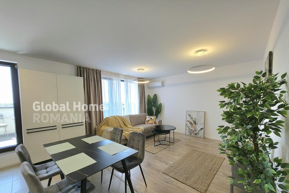 H Pipera Lake Porsche Nord open view 3 rooms penthouse terrace 16sqm