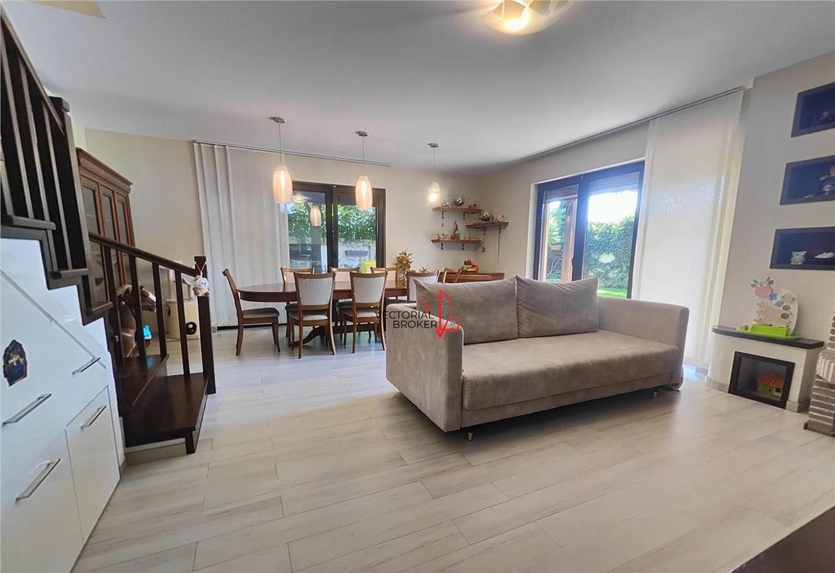 Matei Millo Voluntari vila cu gradina amenajata si finisaje premium