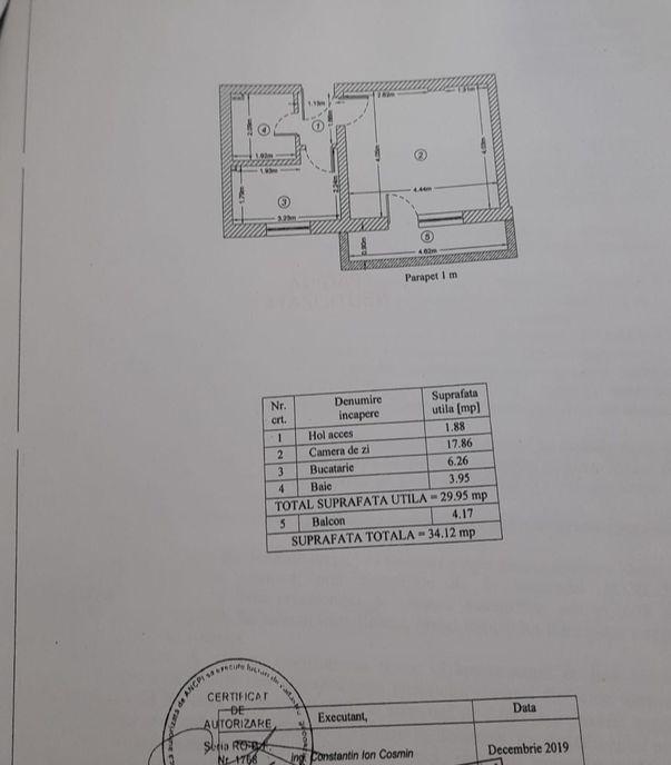 Garsoniera decomandata Grand Arena / Bulevardul Metalurgiei