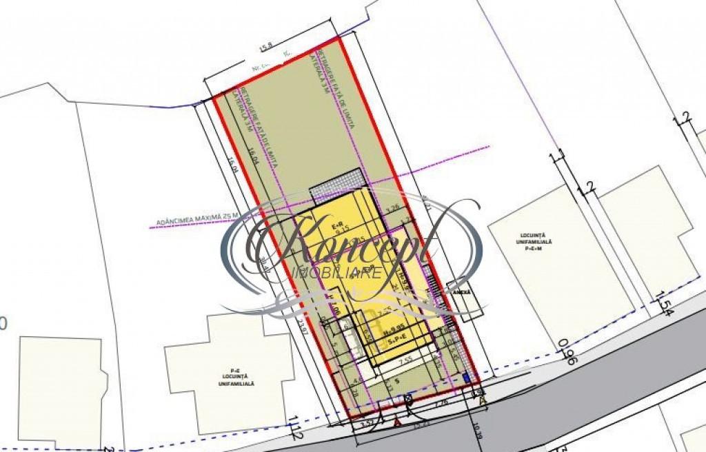 Apartament semicentral cu terasa si curte interioara strada