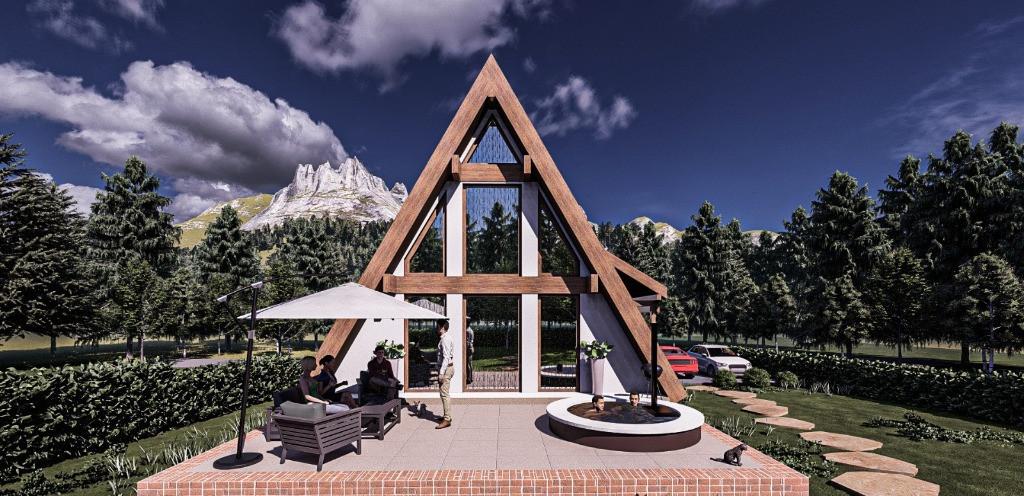 Casa de vacanta A Frame Glajerie Rasnov Brasov