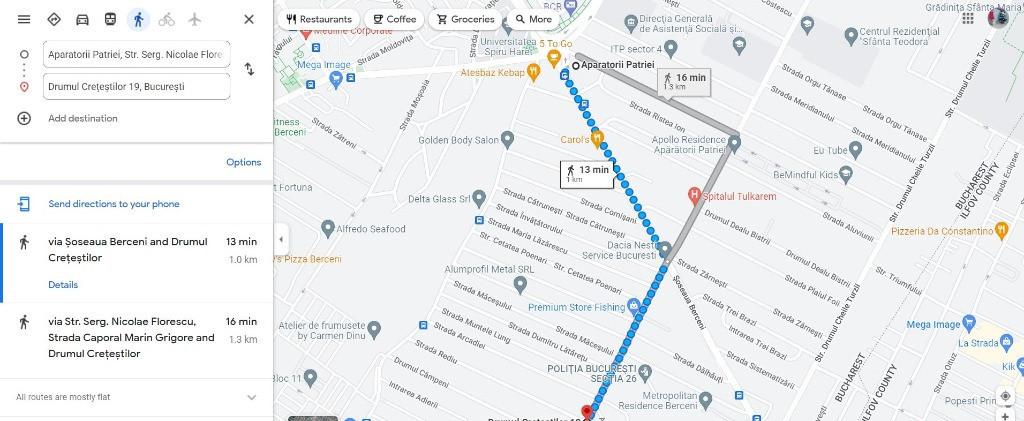 Et 2/4 Drumul Cretestilor centrala termica pe gaze garsoniera