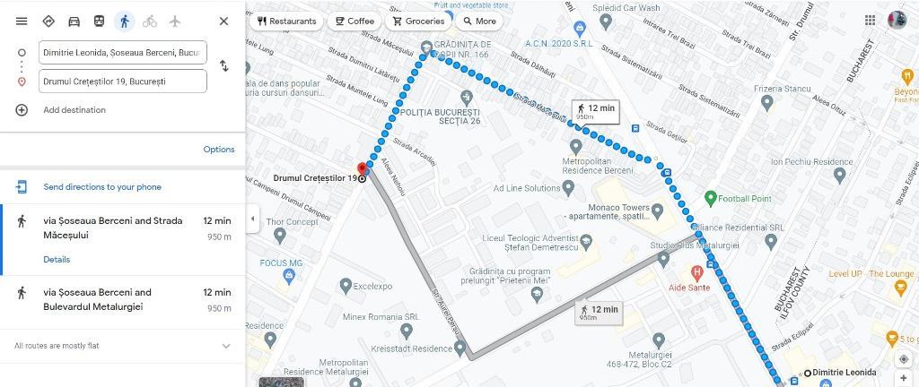 Et 2/4 Drumul Cretestilor centrala termica pe gaze garsoniera