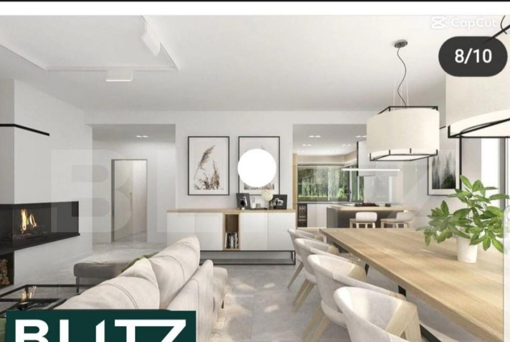 Casa moderna individuala parter 125 mp utili 980 mp t