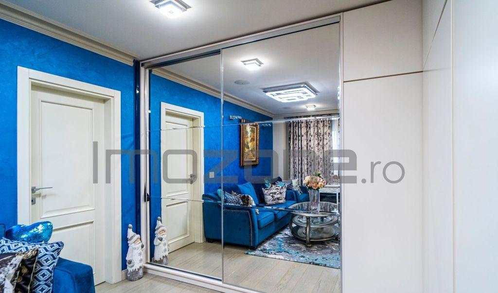 Lizeanu 4 camere bloc stradal reabilitat mobilat util