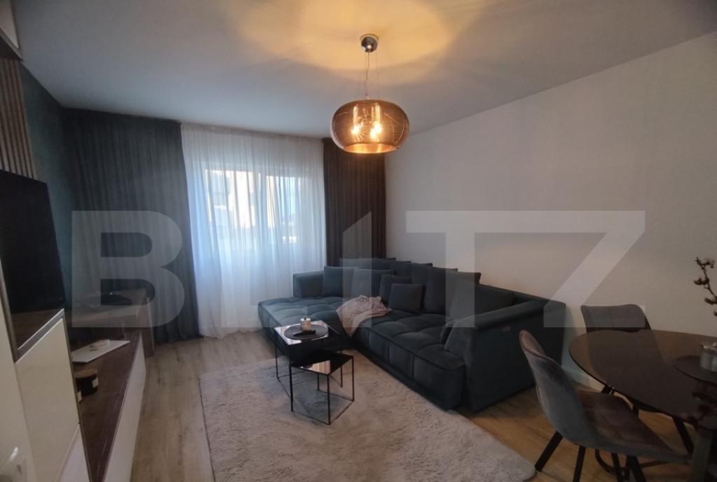 Apartament cu 2 camere mobilat si utilat loc de parcare
