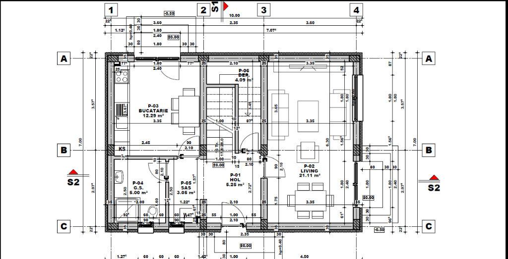 Vila P 1 4 Camere 3 bai Teren 235 mp