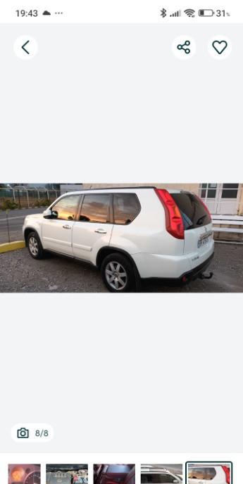 Nissan XTrail T 31 2008 automata 5 500 eur