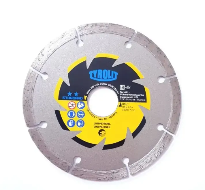Disc diamantat diam 115 pentru taiere universal