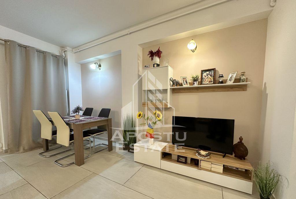 Apartament cu o camera mobilat si utilat la parter in Gir