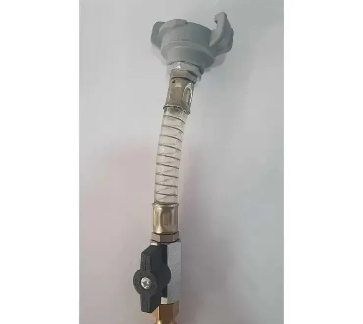 Furtun cu robinet pentru motoarele de carotat