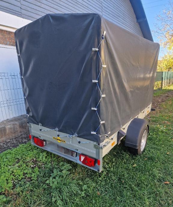 Remorca Humbaur 1 axa 260x138 cm 1300 kg 8 500 lei