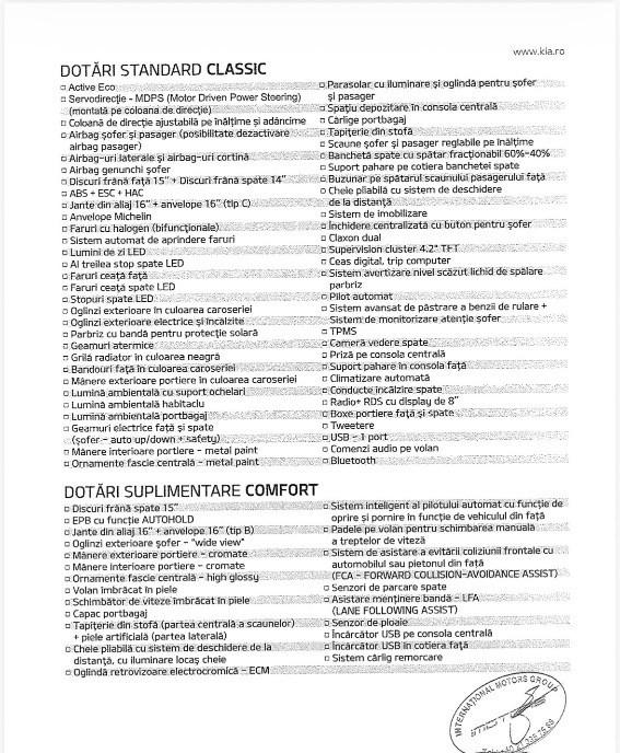 Kia Niro Hybrid an 2019 75000 km 15 500 eur